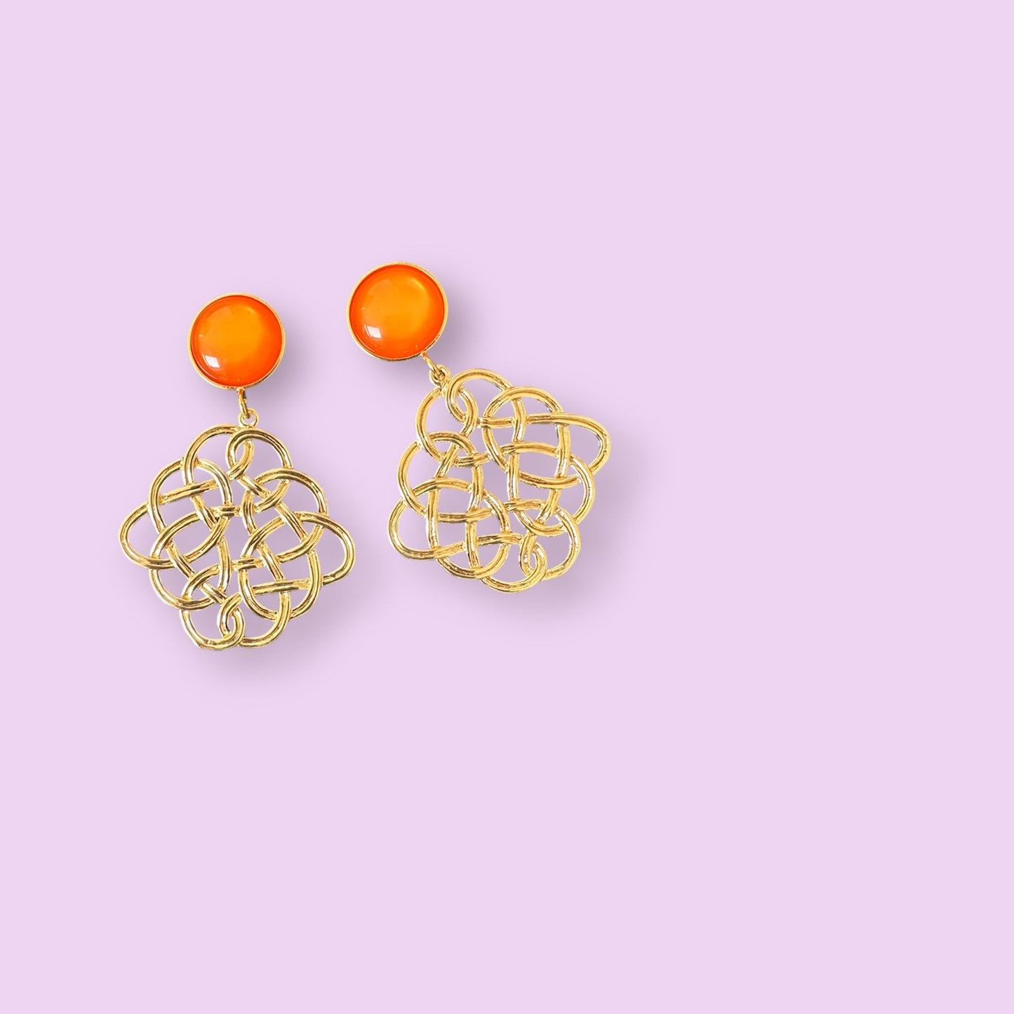Ohrringe SU, orange