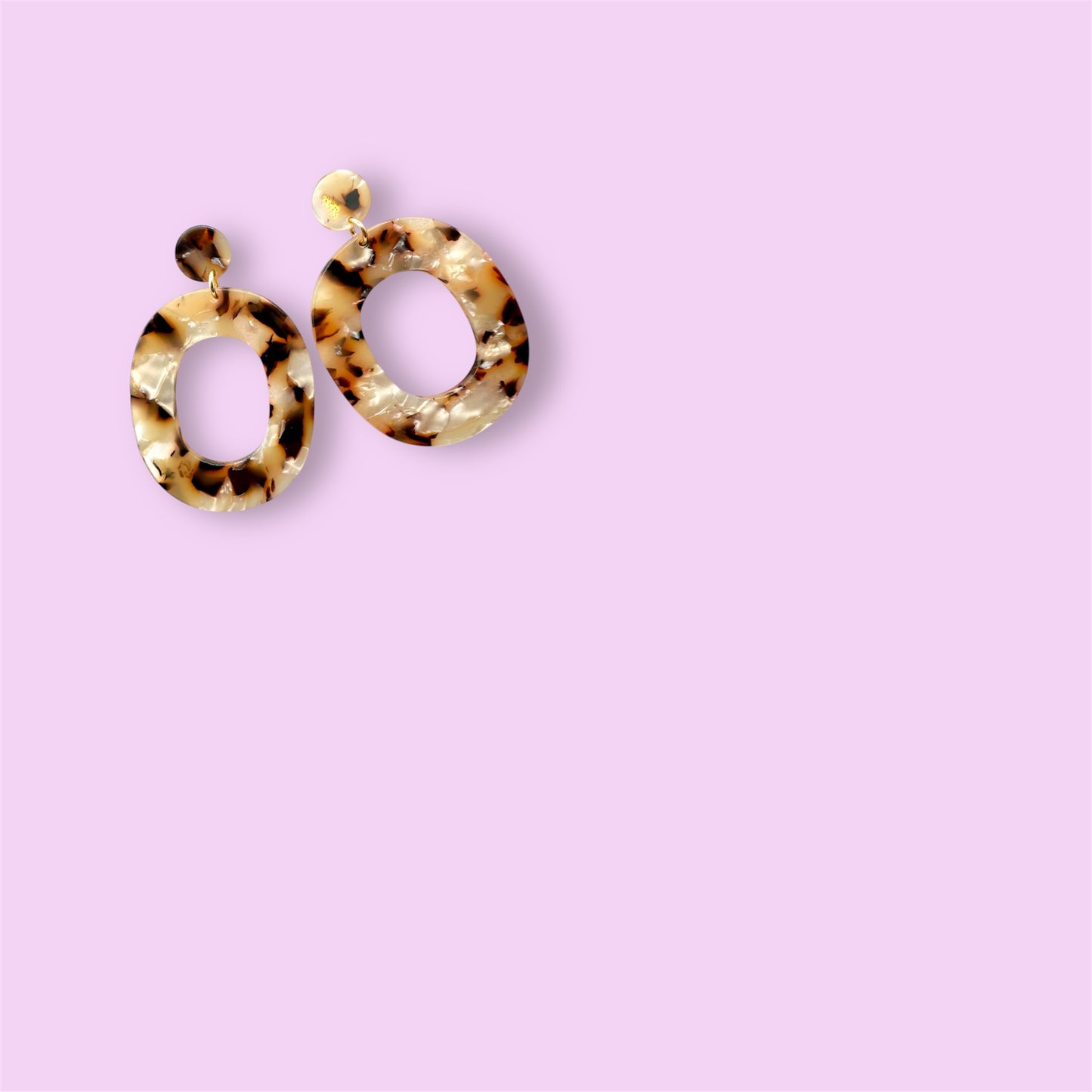 Ohrringe STELLA, horn