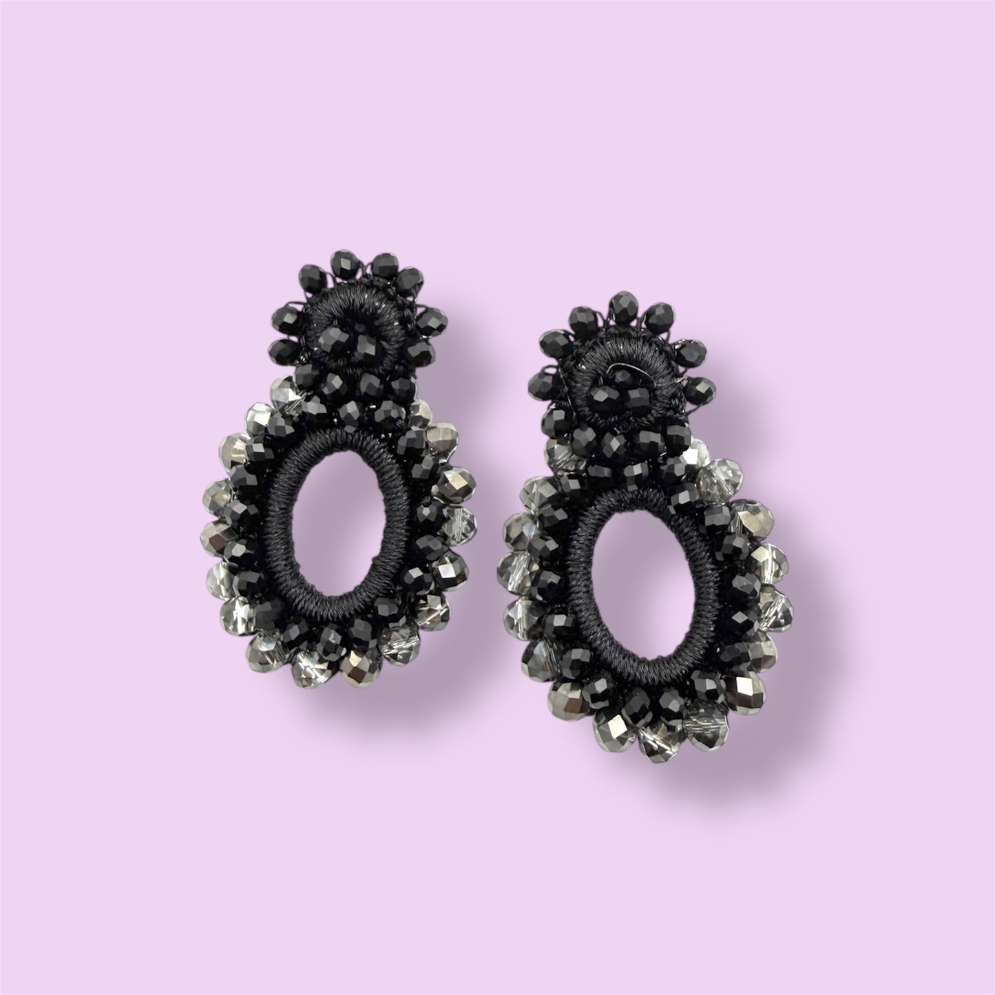 Ohrringe GIGI, schwarz