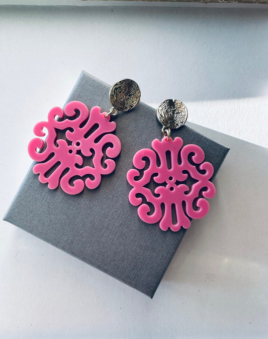 Ohrringe CIRCE, rosa