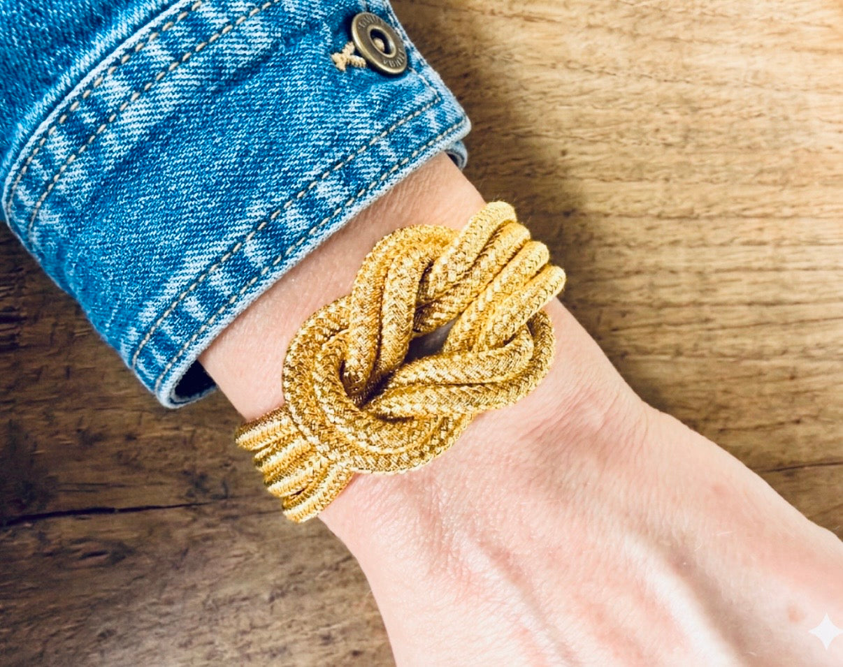 Armband LUMINY Knot, gold