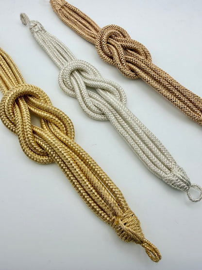 Armband LUMINY Knot, silber