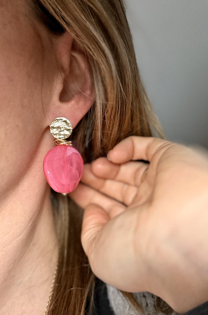 Ohrringe KATE, pink
