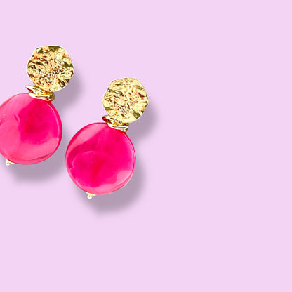 Ohrringe KATE, pink