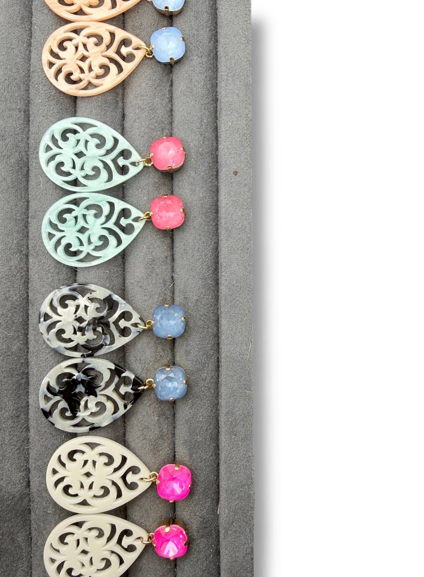 Ohrringe NORE, hellblau