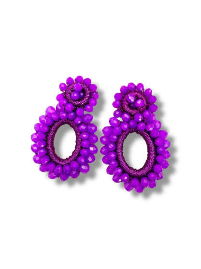 Ohrringe GIGI, purple