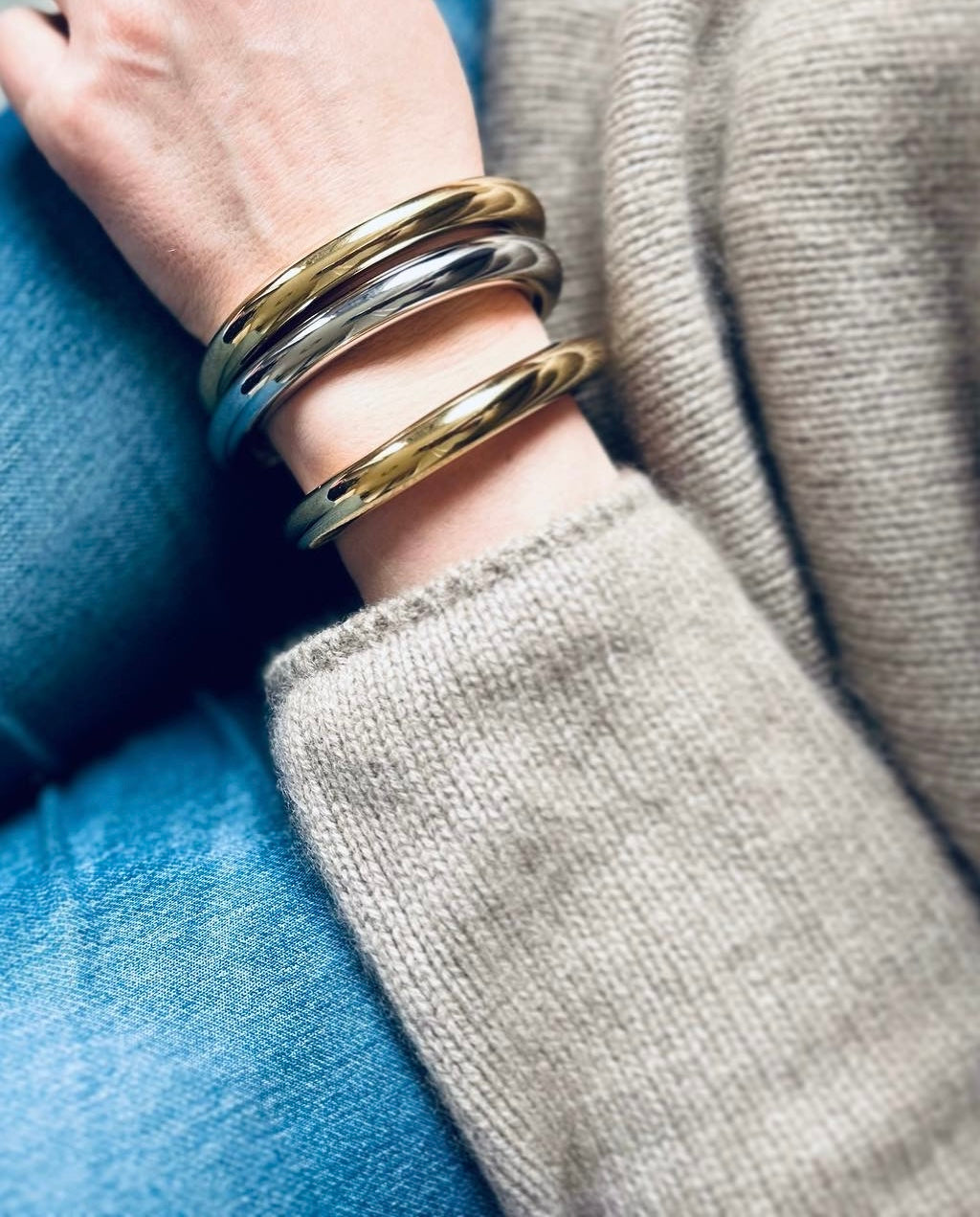Armreif LOU, gold