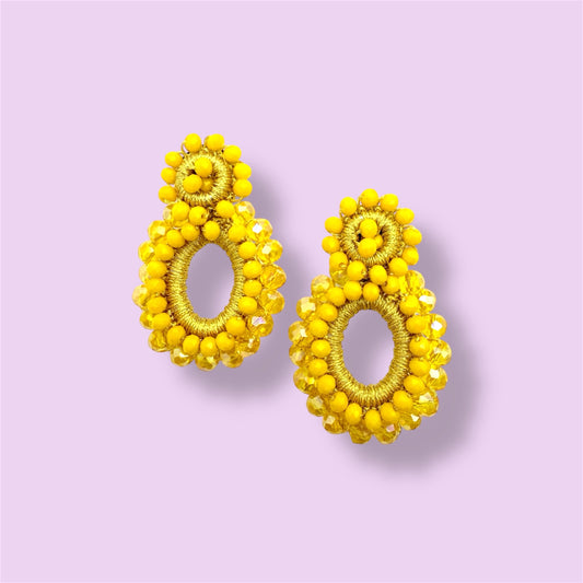 Ohrringe GIGI, gelb